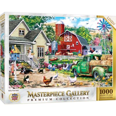 MasterPieces Masterpiece Gallery - Holly Tree Farm 1000 Piece Puzzle Image 1