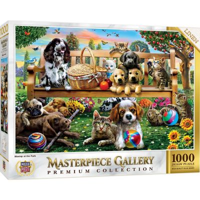 MasterPieces Masterpiece Gallery - Meetup at the Park 1000 Piece Puzzle Image 1