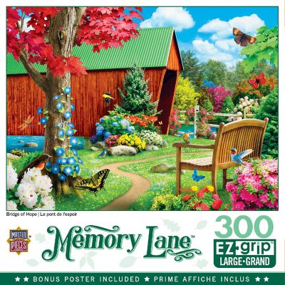 MasterPieces Memory Lane - Bridge of Hope 300 Piece EZ Grip Puzzle Image 1