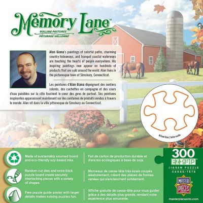 MasterPieces Memory Lane - Rolling Pastures 300 Piece EZ Grip Puzzle Image 3