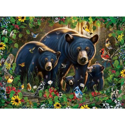 MasterPieces Mossy Oak - Black Bears 100 Piece Jigsaw Puzzle Image 2