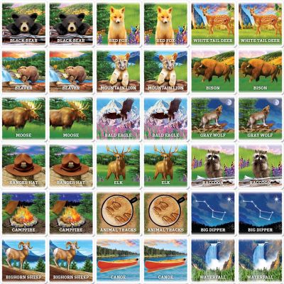 MasterPieces National Parks Matching Game for Kids and Families Image 2