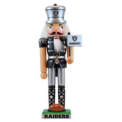 MasterPieces NFL Las Vegas Raiders Nutcracker Image 1
