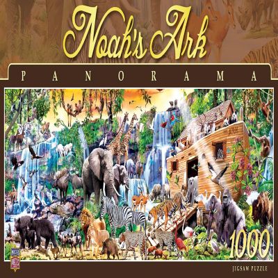 MasterPieces Noah's Ark - 1000 Piece Panoramic Jigsaw Puzzle Image 1