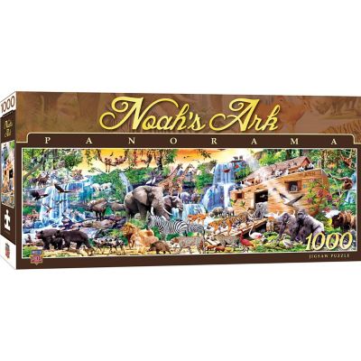 MasterPieces Noah's Ark - 1000 Piece Panoramic Jigsaw Puzzle Image 1