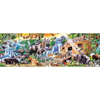 MasterPieces Noah's Ark - 1000 Piece Panoramic Jigsaw Puzzle Image 2