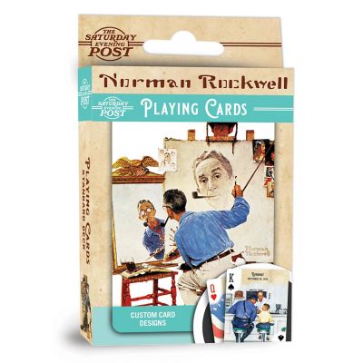 MasterPieces - Norman Rockwell Playing Cards - 54 Card Deck Image 1