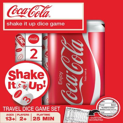 MasterPieces Officially Licensed Coca-Cola Shake It Up Dice Game Image 1