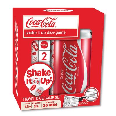 MasterPieces Officially Licensed Coca-Cola Shake It Up Dice Game Image 1