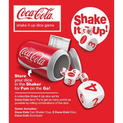 MasterPieces Officially Licensed Coca-Cola Shake It Up Dice Game Image 3