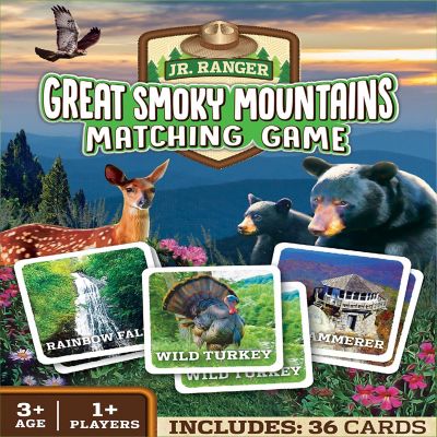 MasterPieces Officially Licensed National Parks Great Smoky Mountains Picture Matching Card Game for Kids and Families Image 1