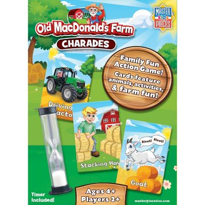 MasterPieces Old MacDonald's Farm Charades Card Game for Kids Image 3