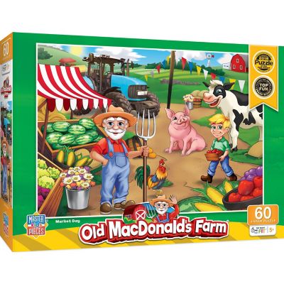 MasterPieces Old MacDonald's Farm - Market Day 60 Piece Jigsaw Puzzle Image 1
