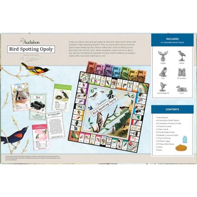 MasterPieces Opoly Family Board Games - Audubon Opoly Image 3