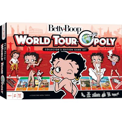 MasterPieces Opoly Family Board Games - Betty Boop World Tour Opoly Image 1