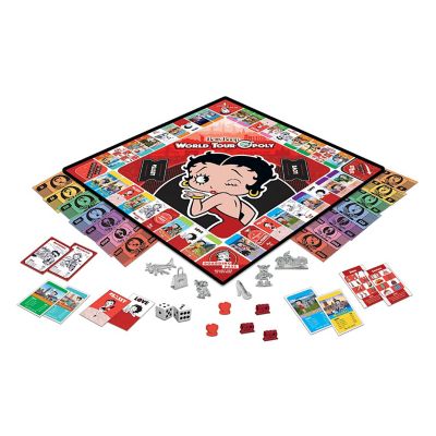 MasterPieces Opoly Family Board Games - Betty Boop World Tour Opoly Image 2