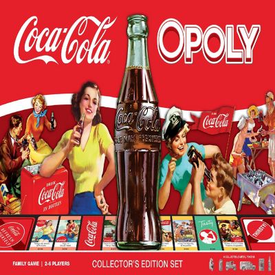 MasterPieces Opoly Family Board Games - Coca-Cola Opoly Image 1