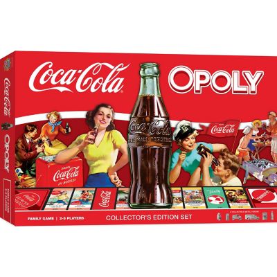 MasterPieces Opoly Family Board Games - Coca-Cola Opoly Image 1