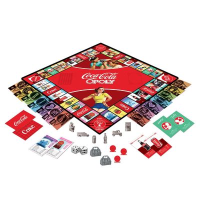 MasterPieces Opoly Family Board Games - Coca-Cola Opoly Image 2