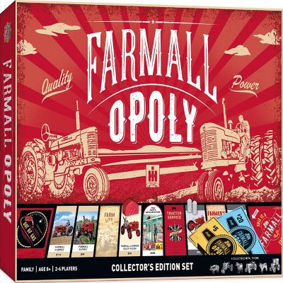 MasterPieces Opoly Family Board Games - Farmall Opoly Image 1