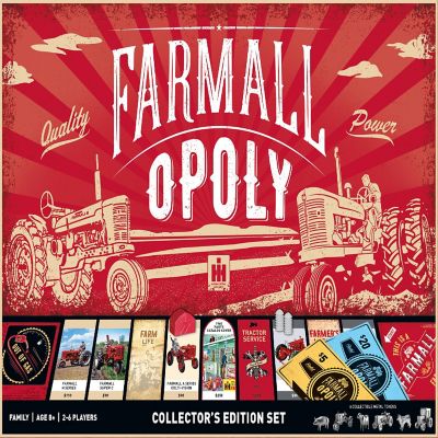 MasterPieces Opoly Family Board Games - Farmall Opoly Image 1