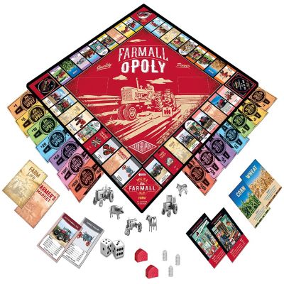 MasterPieces Opoly Family Board Games - Farmall Opoly Image 3