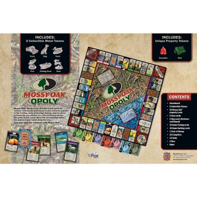 MasterPieces Opoly Family Board Games - Mossy Oak Opoly Image 3