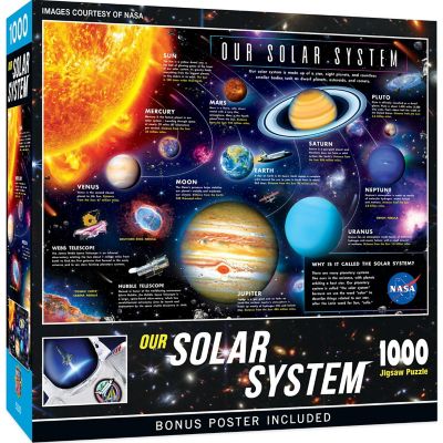 MasterPieces Our Solar System - 1000 Piece Jigsaw Puzzle for Adults Image 1