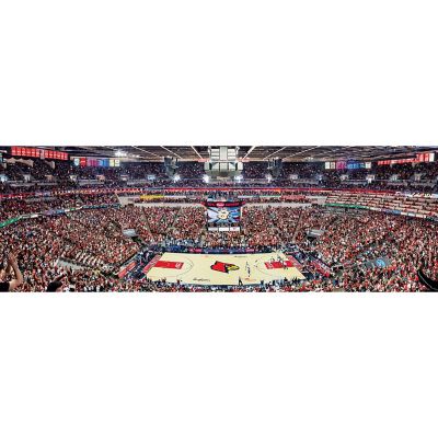 MasterPieces Panoramic Puzzle - NCAA Louisville Cardinals Basketball Court Image 2