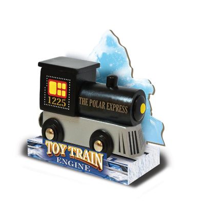 MasterPieces Polar Express Wooden Toy Train Engine For Kids Image 2