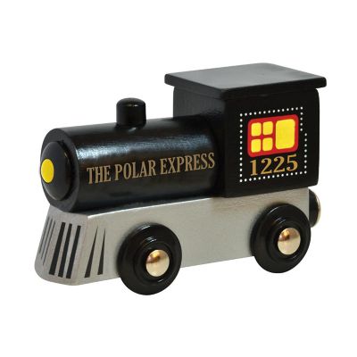 MasterPieces Polar Express Wooden Toy Train Engine For Kids Image 1