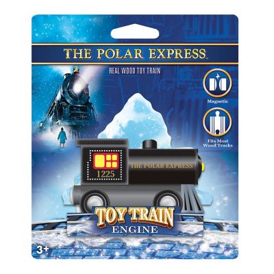 MasterPieces Polar Express Wooden Toy Train Engine For Kids Image 2