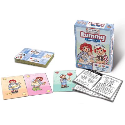 MasterPieces - Raggedy Ann and Andy - Rummy Junior Card Game Image 2