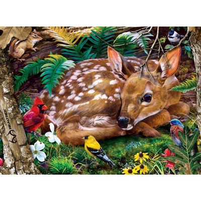 MasterPieces Realtree - Forest Babies 100 Piece Jigsaw Puzzle Image 2