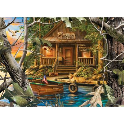 MasterPieces Realtree - Gone Fishing 1000 Piece Jigsaw Puzzle Image 2