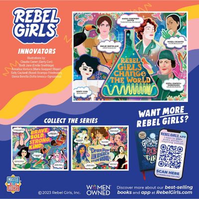 MasterPieces Rebel Girls - Inventors 100 Piece Jigsaw Puzzle Image 3