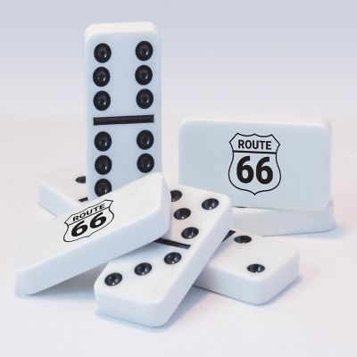 MasterPieces Route 66 Caf&#233; 28 Dominoes Game for Kids and Families Image 2