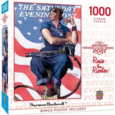 MasterPieces Saturday Evening Post - Rosie the Riveter 1000 Piece Puzzle Image 1