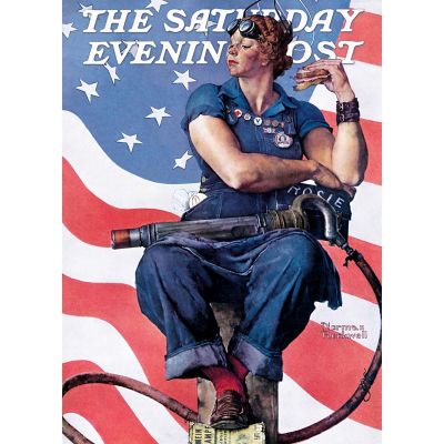 MasterPieces Saturday Evening Post - Rosie the Riveter 1000 Piece Puzzle Image 2