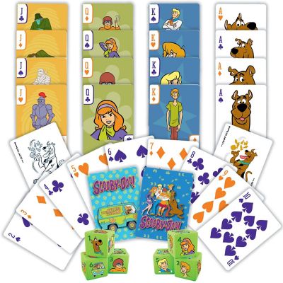 MasterPieces Scooby Doo 2-pack Playing Cards & Dice Set Image 2