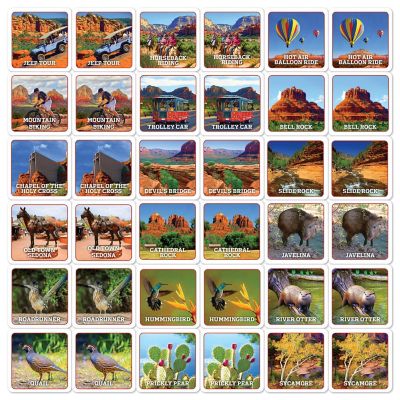 MasterPieces Sedona, Arizona Matching Game for Kids and Families Image 2