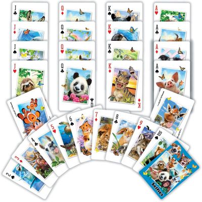 MasterPieces Selfies Playing Cards - 54 Card Deck for Adults Image 2