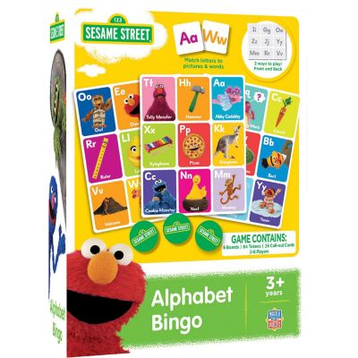 MasterPieces Sesame Street Alphabet Bingo for Kids and Families Image 1