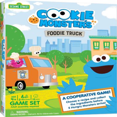 MasterPieces Sesame Street - Cooke Monster's Food Truck Co-Op Game Image 1