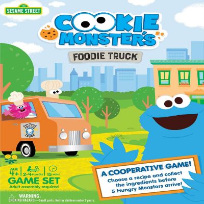 MasterPieces Sesame Street - Cooke Monster's Food Truck Co-Op Game Image 1