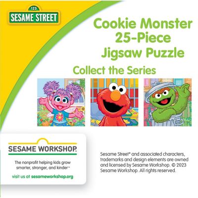 MasterPieces Sesame Street - Cookie Monster 25 Piece Jigsaw Puzzle Image 3