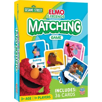 MasterPieces Sesame Street - Elmo & Friends Matching Game for kids Image 1