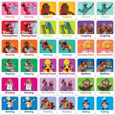 MasterPieces Sesame Street - Elmo & Friends Matching Game for kids Image 2