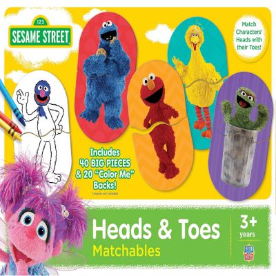 MasterPieces Sesame Street - Heads & Toes Matching Jigsaw Puzzles Image 1