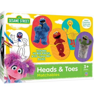 MasterPieces Sesame Street - Heads & Toes Matching Jigsaw Puzzles Image 1